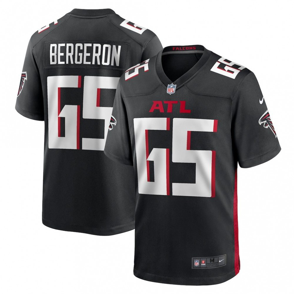 Matthew Bergeron Atlanta Falcons Nike Vapor F.U.S.E. Limited Jersey - Black-GridironStore